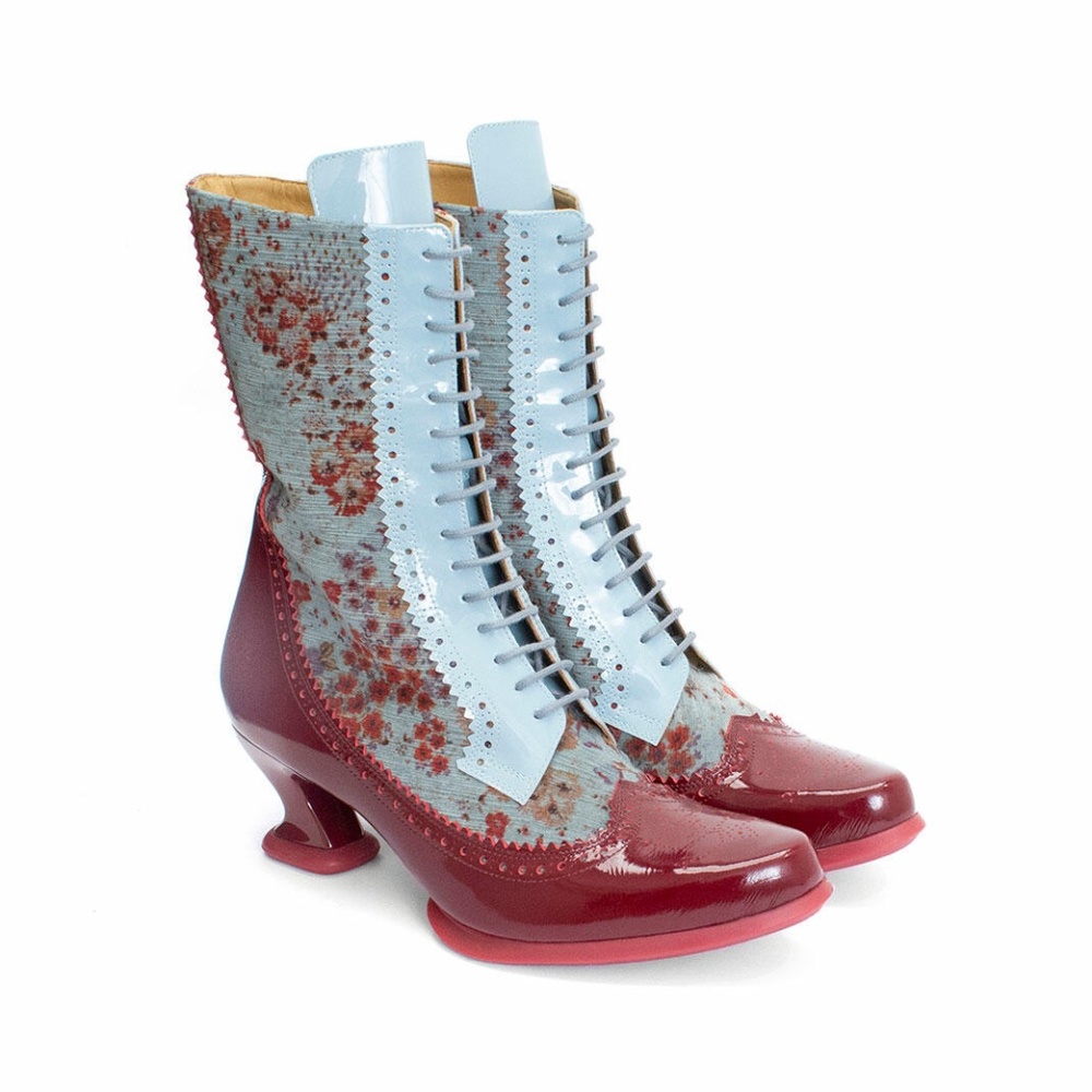 John Fluevog Aura Brogue Tall Boots